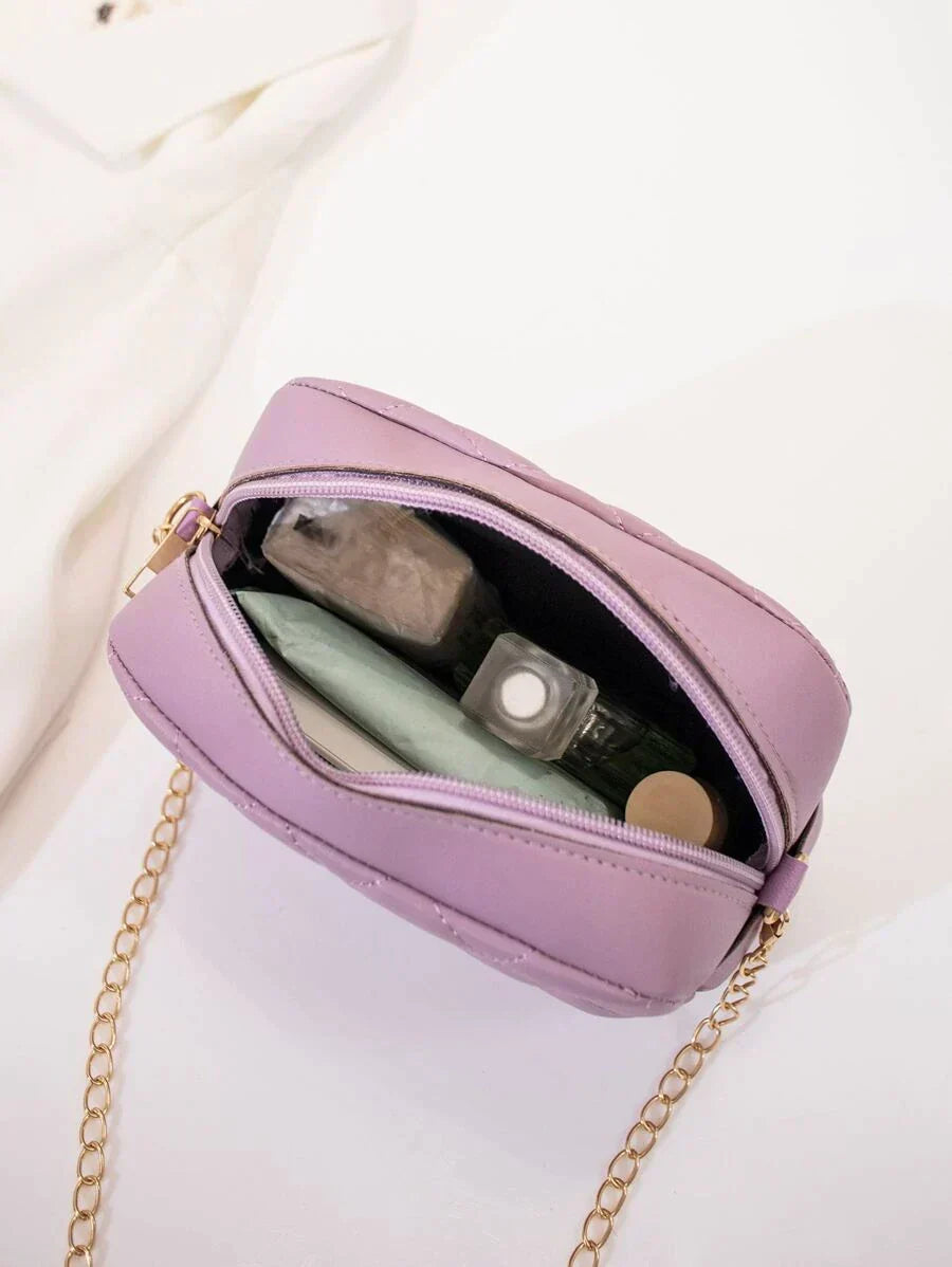 Urban Chic Crossbody Bag - Black