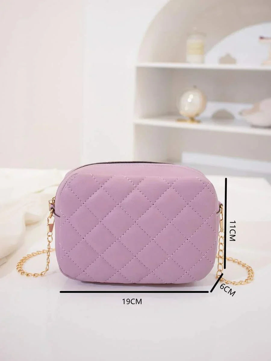 Urban Chic Crossbody Bag - Black
