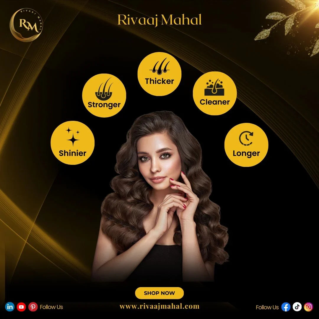 Rivaaj Mahal Hair Oil And Rivaaj Mahal Shampoo