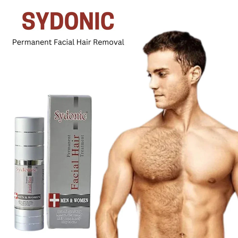 Sydonic permanent facial hair removal Made In Germany < ALLOW TO OPEN>