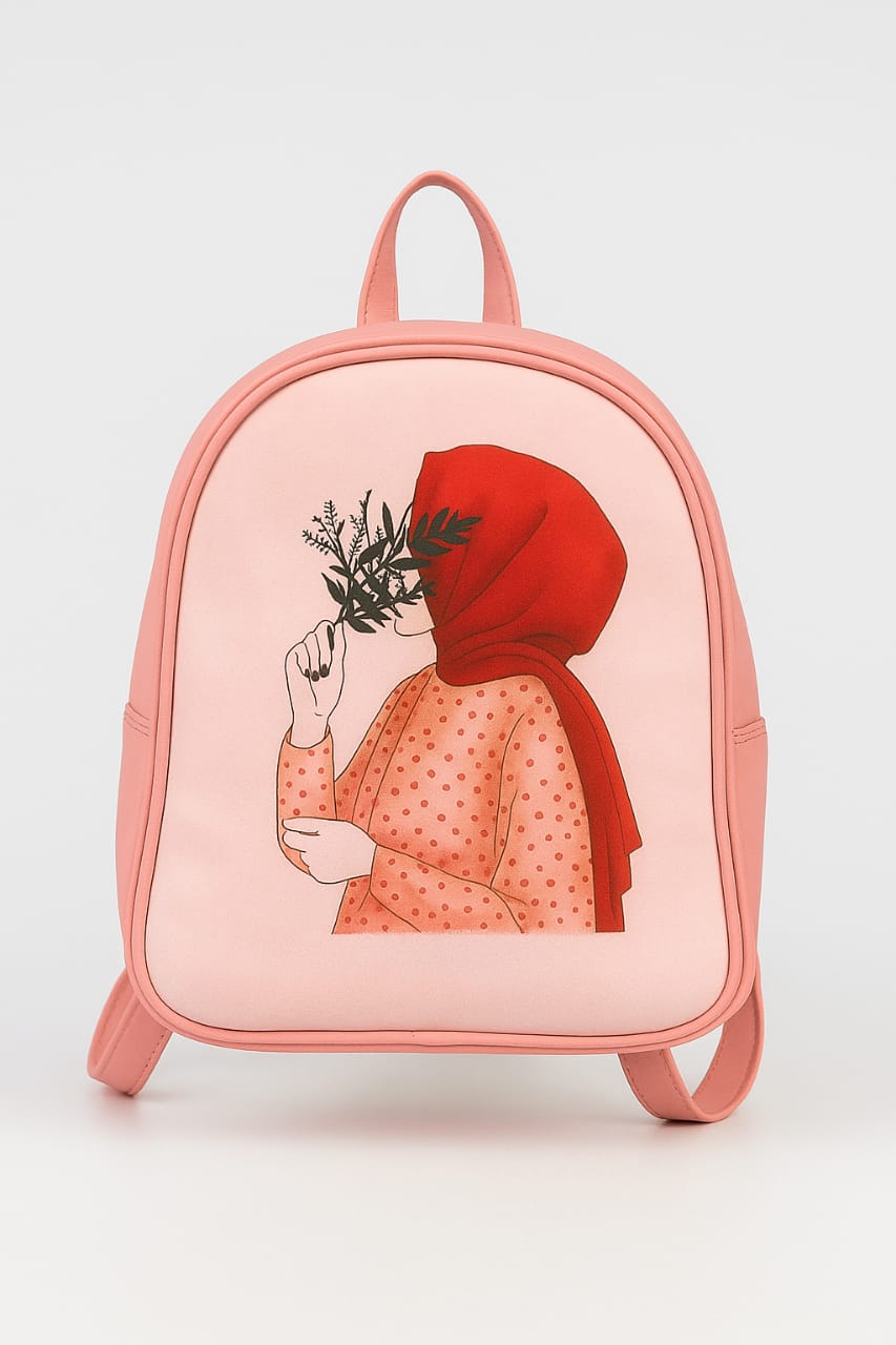 Hijab Art School -College - University- Backpack – Premium Quality with Unique Design