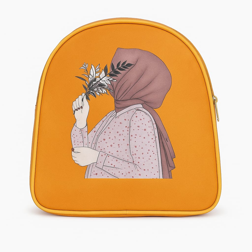 Hijab Art School -College - University- Backpack – Premium Quality with Unique Design