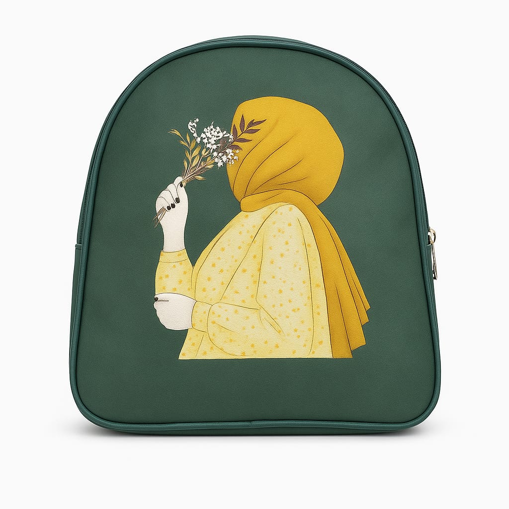 Hijab Art School -College - University- Backpack – Premium Quality with Unique Design