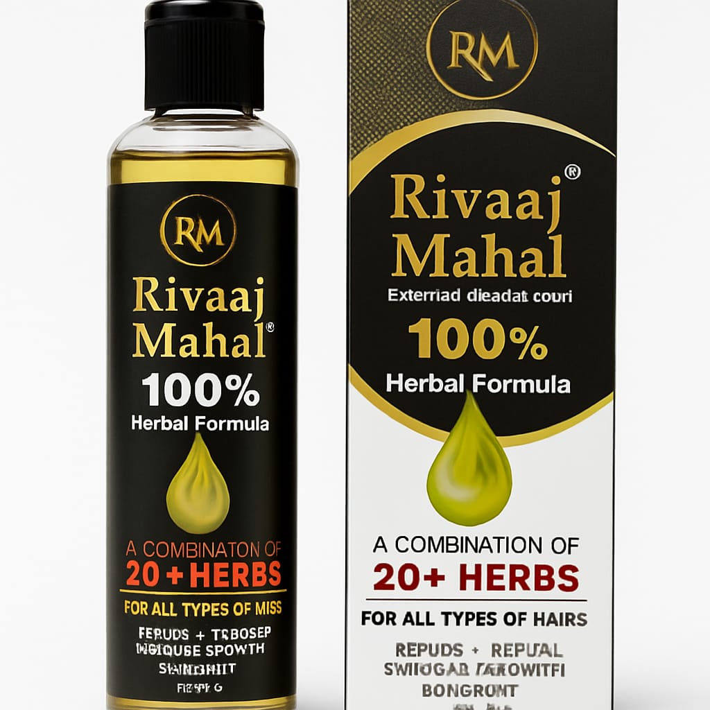Rivaaj Mahal Hair Oil And Rivaaj Mahal Shampoo