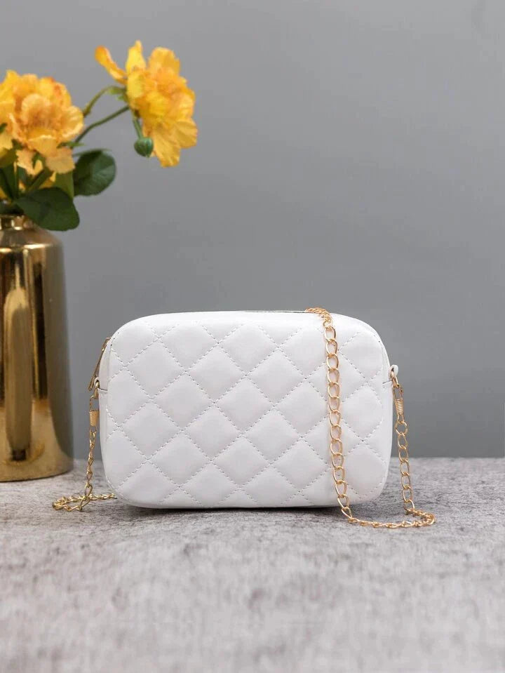 Urban Chic Crossbody Bag - Black