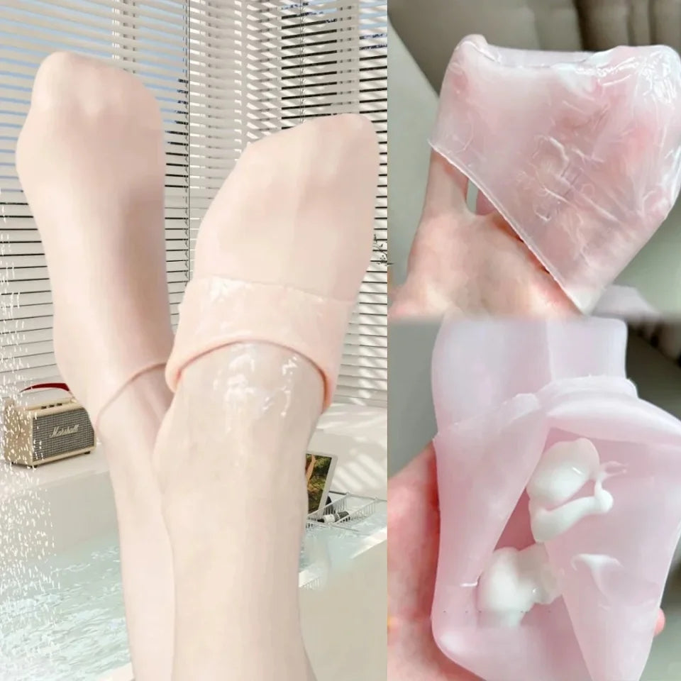 MOISTURIZING SOCKS ,Pack of 2 (1 Pair)  [Allowed Open]
