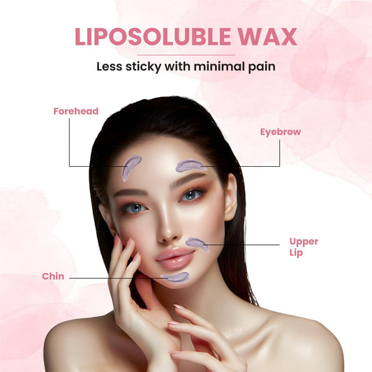 Urban Yog Brazilian Beans Wax, Face Wax Refill Pack (100 g) | Stripless Bean Wax for Face Hair Removal | Liposoluble Brazilian Wax for Women | Upper Lip & Katori Wax for All Skin Types