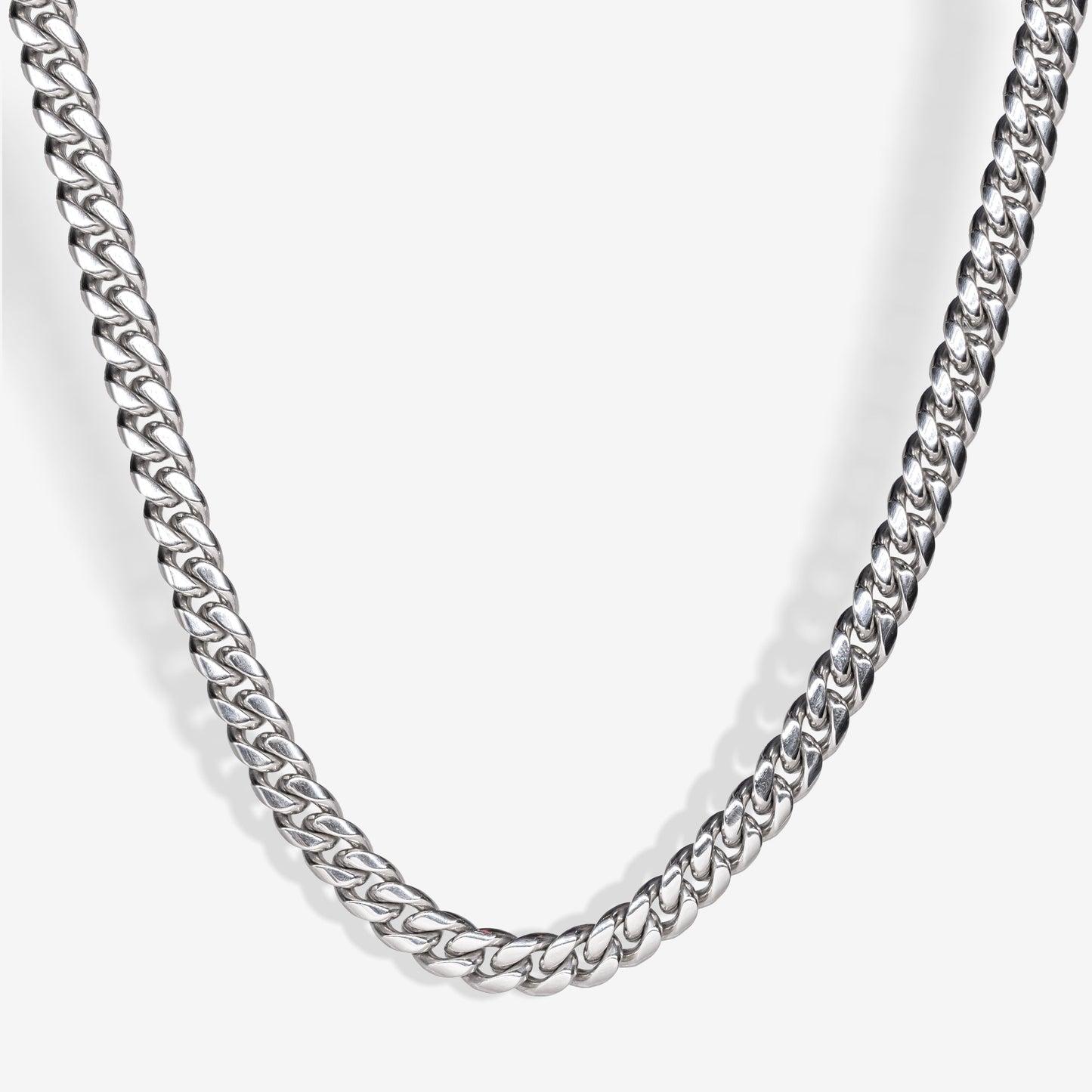 CUBAN CHAIN - SILVER , Gold - 10MM