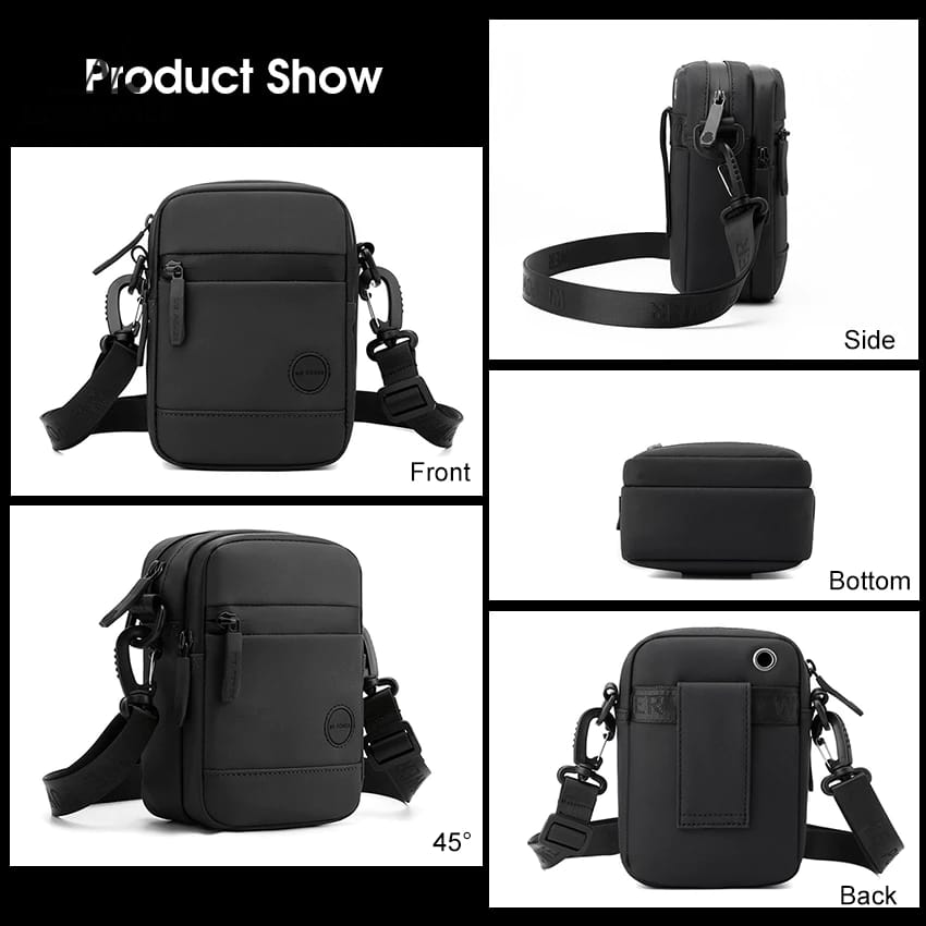 The SleekStride Minimalist Crossbody Organizer