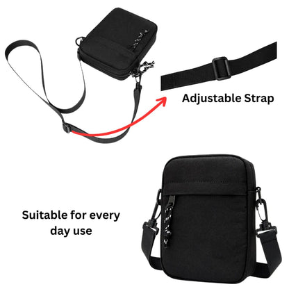 The SleekStride Minimalist Crossbody Organizer