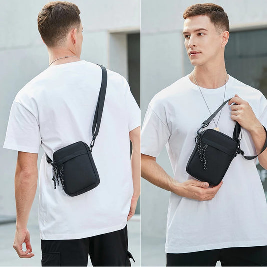 The SleekStride Minimalist Crossbody Organizer