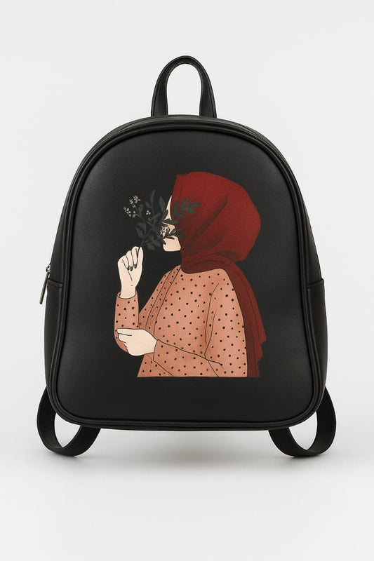 Hijab Art School -College - University- Backpack – Premium Quality with Unique Design