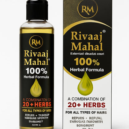 Rivaaj Mahal Hair Oil And Rivaaj Mahal Shampoo