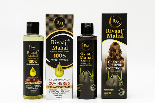Rivaaj Mahal Hair Oil And Rivaaj Mahal Shampoo