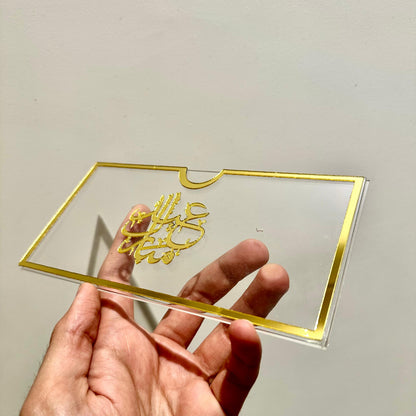 Premium Acrylic Eidi Envelopes – Eid Mubarak Gift Envelopes