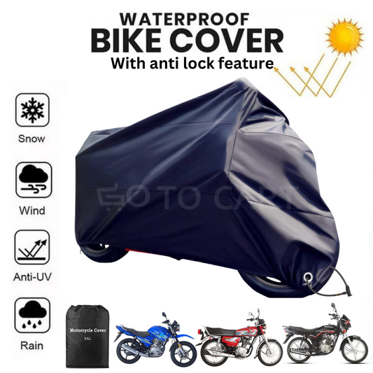 Waterproof Bike Top Cover with anti-theft Feature(allow open)