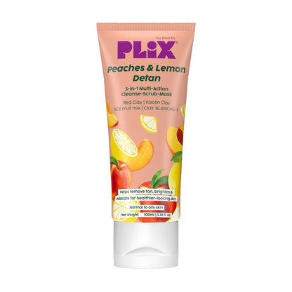 PLIX - The Plant Fix | Peaches & Lemon Detan Body Lotion SPF15 For Tan – NewU