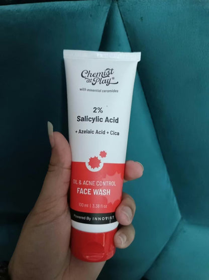 2% Salicylic Acid Face Wash for Acne & Oil Control - 100 ml