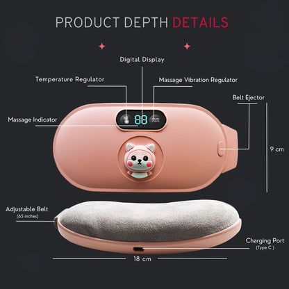 Period's Heating Pads for Cramps, Heating Pad for Back Pain Relief