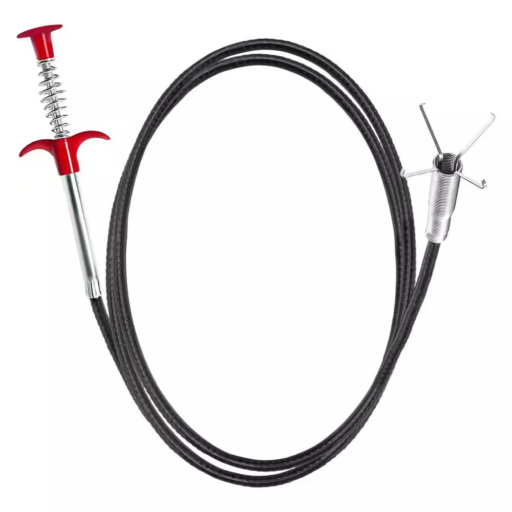 Spring Pipe Dredging Remover Tools & Drain Cleaner Stick