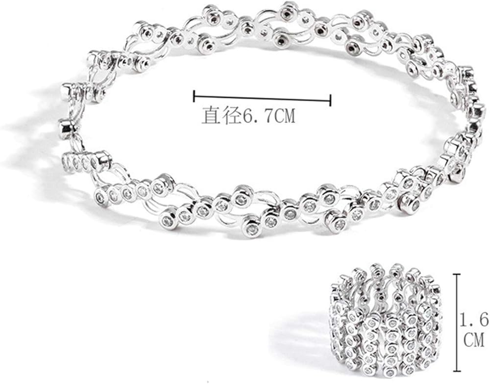 Pure 925 Silver 2 in 1 Ring + Bracelet (Free Size)[Convertible]