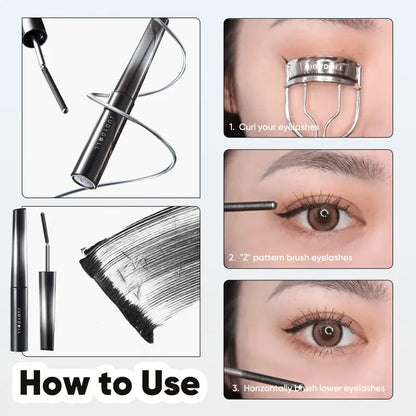 Judy Doll 3D Curling Eyelash Iron Mascara Curly #01 Black