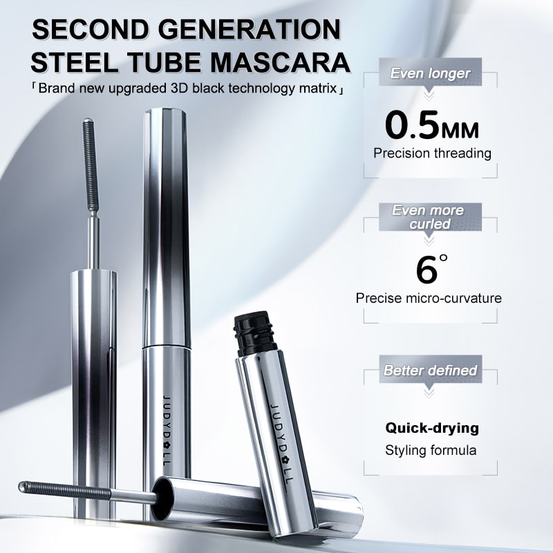 Judy Doll 3D Curling Eyelash Iron Mascara Curly #01 Black