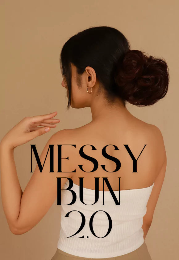 PREMIUM MESSY BUN HAIR SCRUNCHIES 2.0